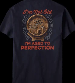Big Dogs Food & Drink|Humor|Aged To Perfection T-Shirt