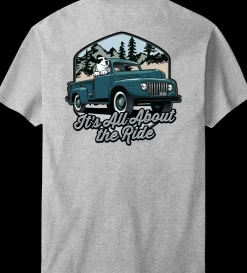 Big Dogs Big Attitude|All About the Ride T-Shirt