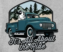Big Dogs Big Attitude|All About the Ride T-Shirt