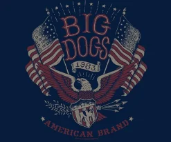 Big Dogs Patriotic|American Brand T-Shirt