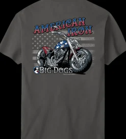 Big Dogs Hobby|American Iron T-Shirt