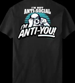 Big Dogs Big Attitude|Anti You T-Shirt