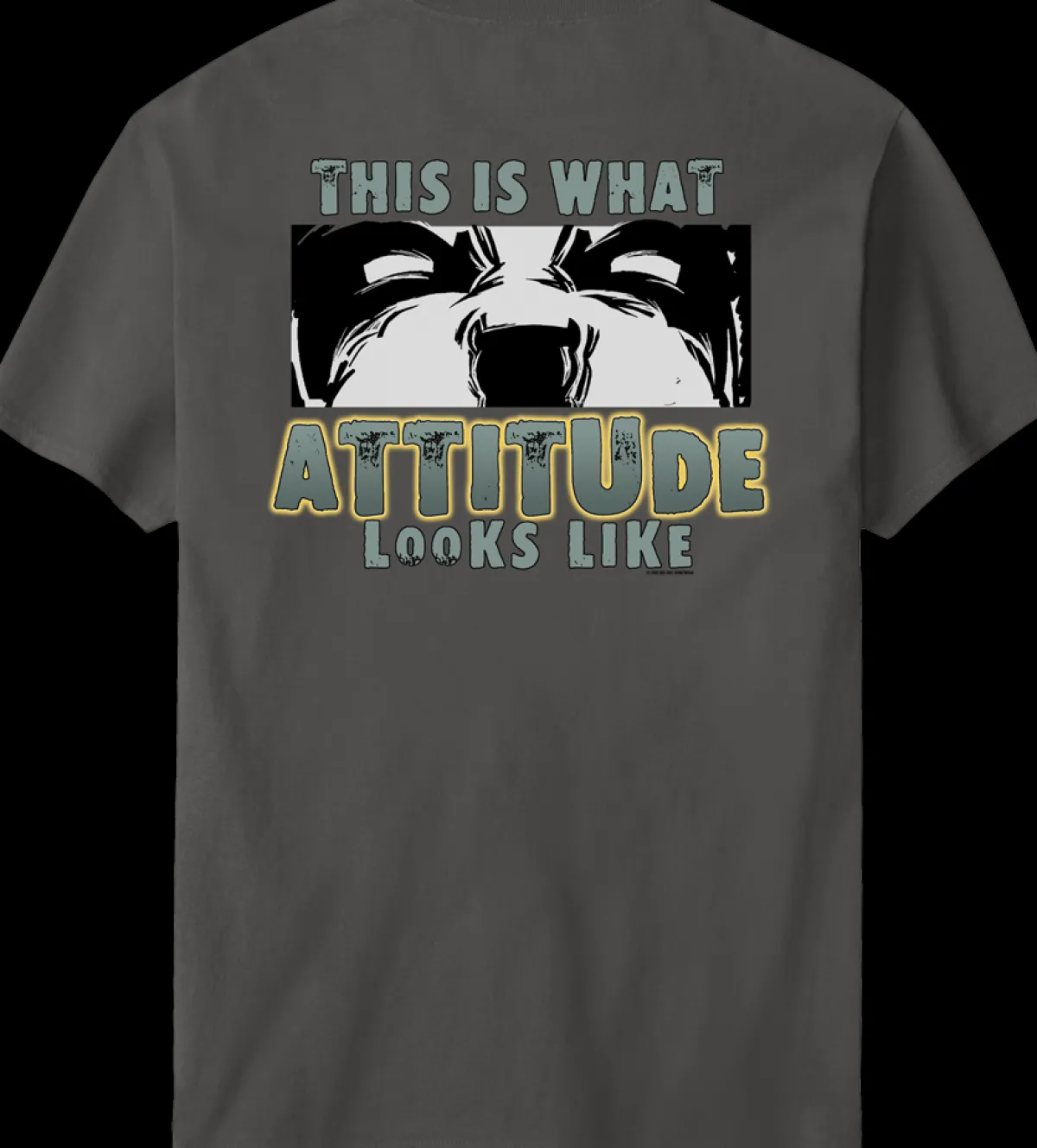 Big Dogs Big Attitude|Atitude Looks Like T-Shirt