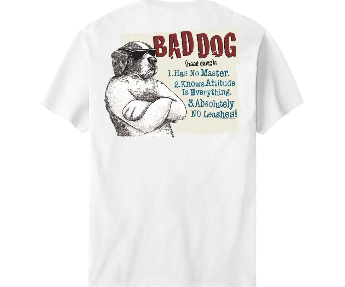 Big Dogs Big Attitude|Bad Dog® Defined T-Shirt
