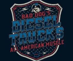 Big Dogs Occupation|Hobby|Bad Dog Diesel T-Shirt