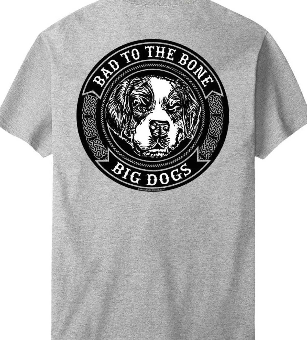 Big Dogs Big Attitude|Bad To The Bone Tribal T-Shirt