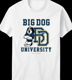Big Dogs Sports|Bd University Navy Gold T-shirt