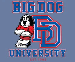 Big Dogs Sports|Bd University Red Blue T-shirt