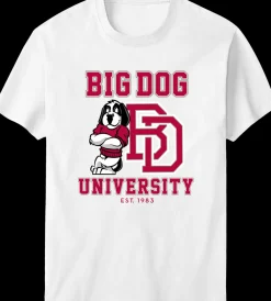 Big Dogs Sports|Bd University Red Gray T-shirt