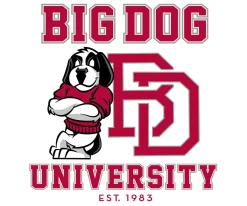 Big Dogs Sports|Bd University Red Gray T-shirt