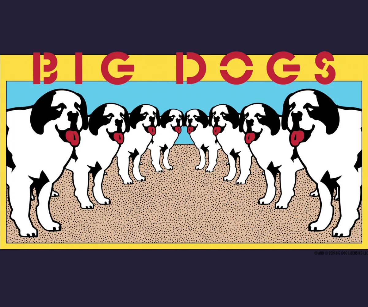 Big Dogs Logo Tees|Big Dog Eight T-Shirt