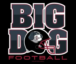 Big Dogs Sports|Big Dog Football Helmet T-Shirt