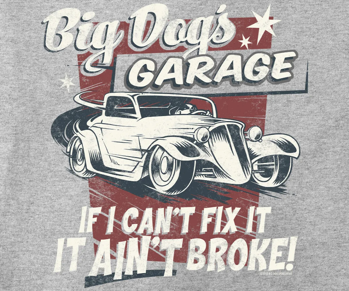 Big Dogs Occupation|Sports|Big Dog Garage T-Shirt