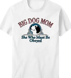 Women Big Dogs Women's Tees|Big Dog Mom T-Shirt