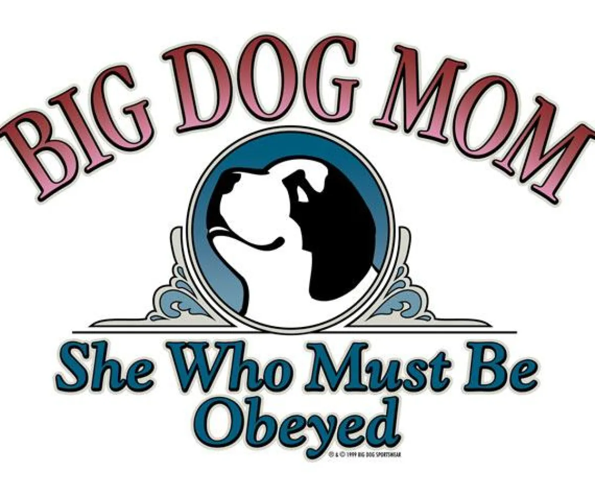 Women Big Dogs Women's Tees|Big Dog Mom T-Shirt