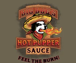 Big Dogs Food & Drink|Big Dog Pupper Sauce T-Shirt