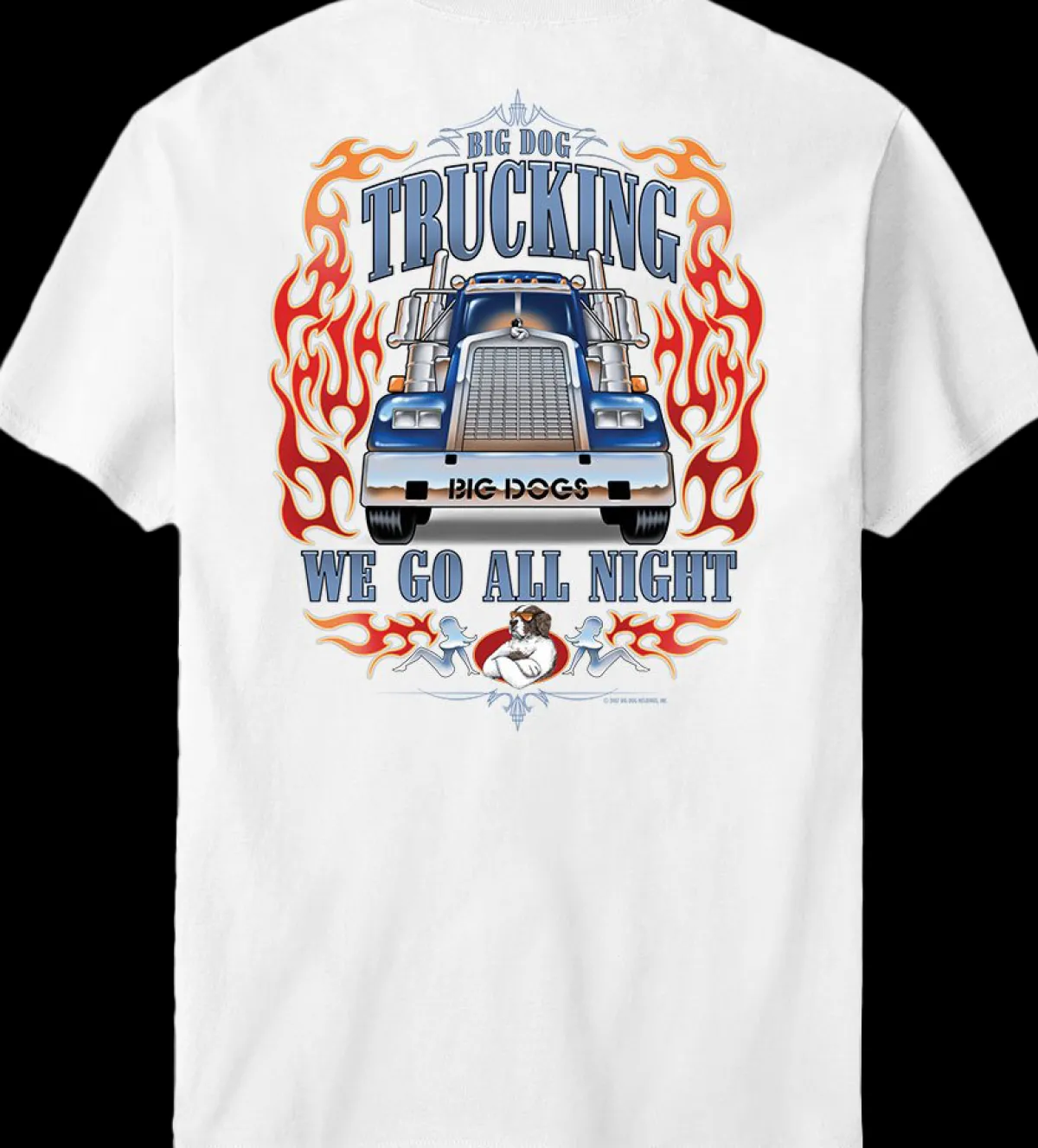 Big Dogs Occupation|Big Dog Trucking T-Shirt