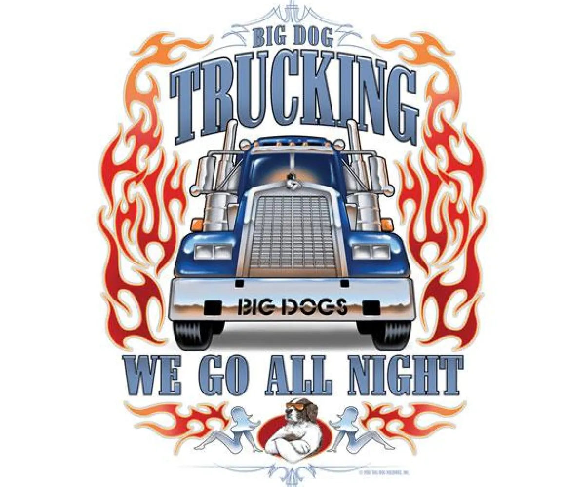 Big Dogs Occupation|Big Dog Trucking T-Shirt