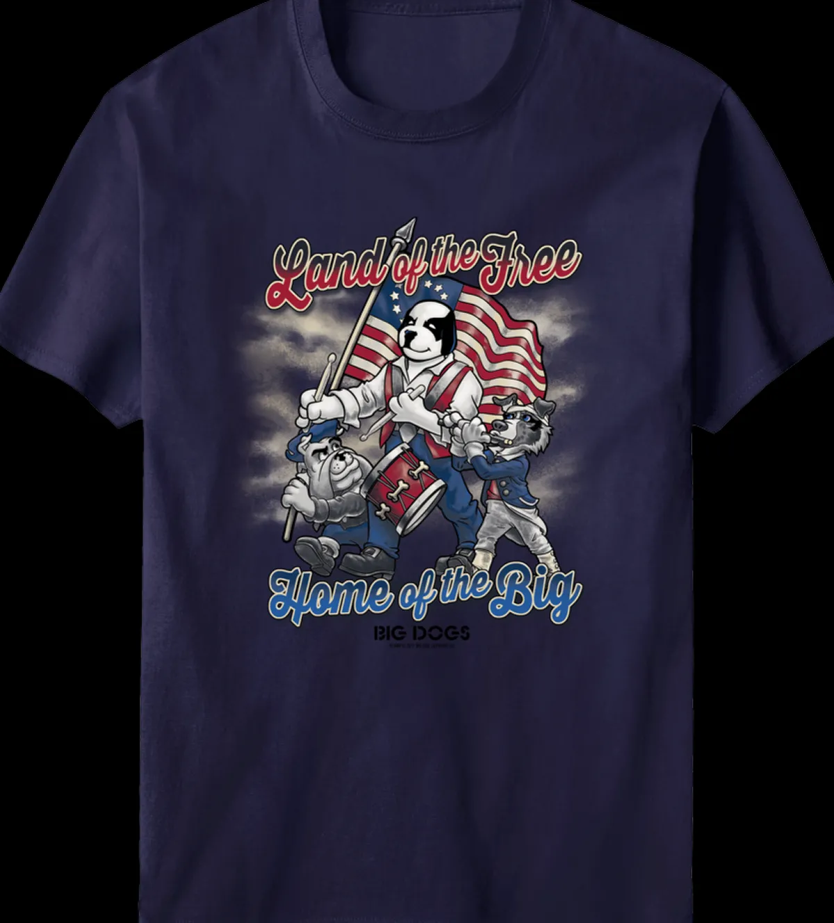 Big Dogs Patriotic|Spirit T-Shirt