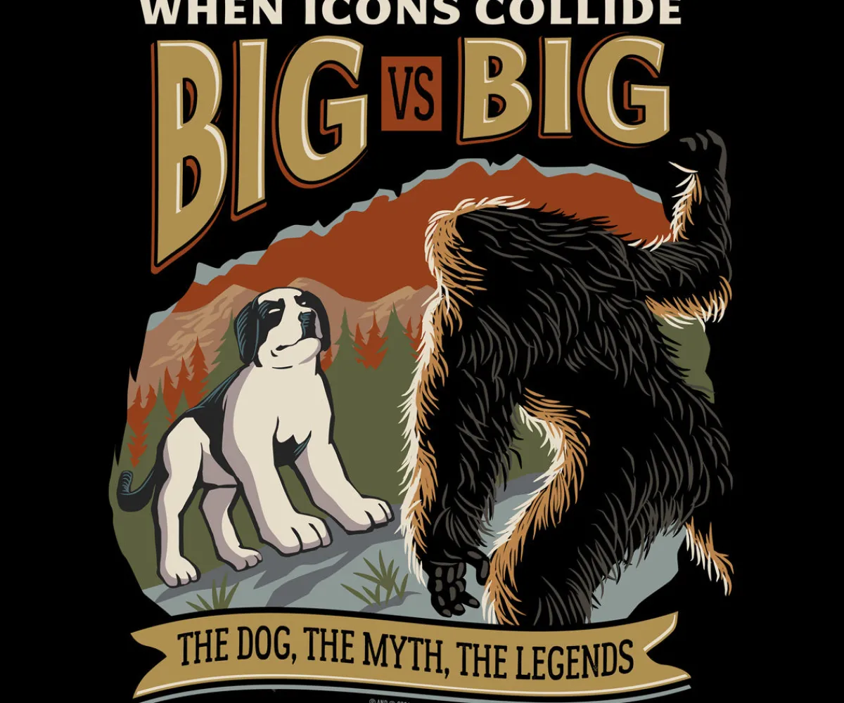 Big Dogs Humor|Big Attitude|Big vs Big T-shirt