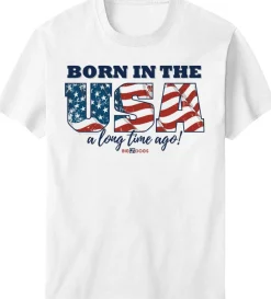 Big Dogs Patriotic|Born In The USA T-Shirt