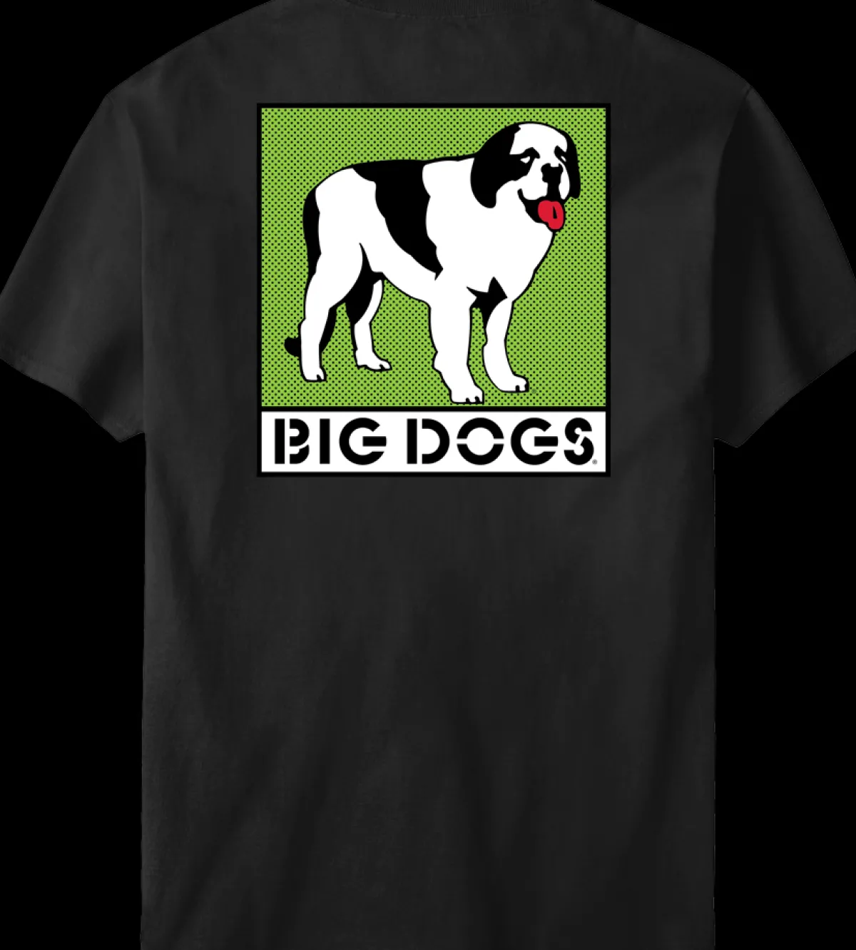 Big Dogs Logo Tees|Box Logo Lime T-shirt