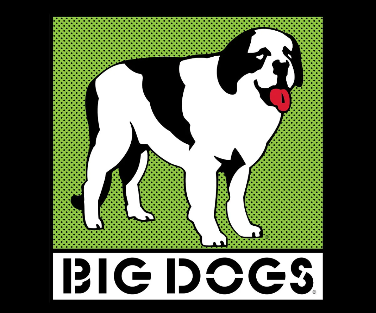 Big Dogs Logo Tees|Box Logo Lime T-shirt