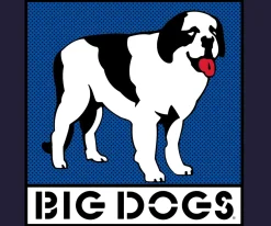 Big Dogs Long Sleeve Tees|Box Logo Long Sleeve T-shirt
