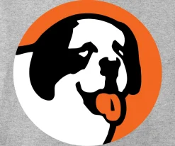 Big Dogs Logo Tees|Circle Logo Orange T-shirt