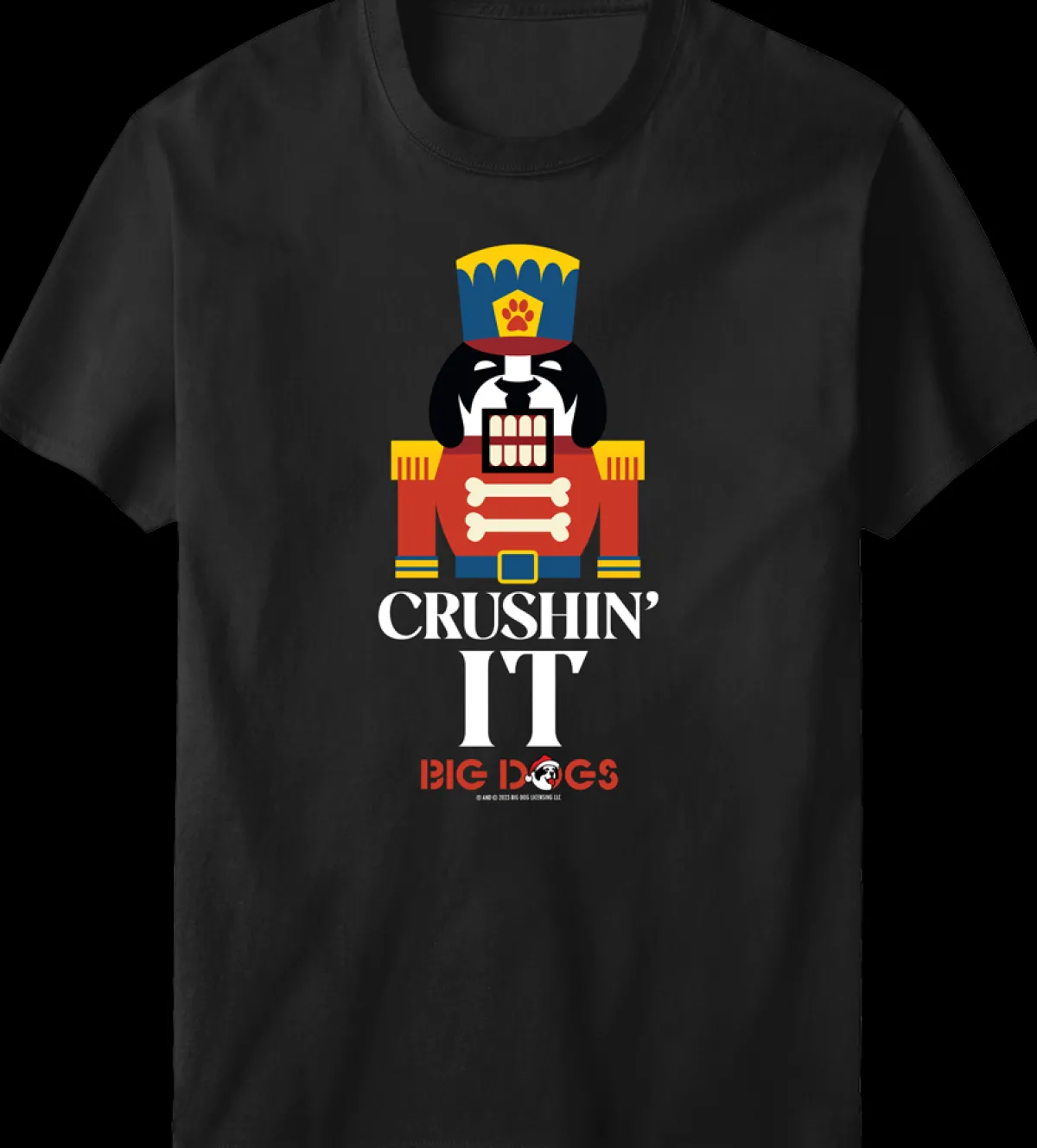 Big Dogs Food & Drink|Humor|Crushin It T-Shirt