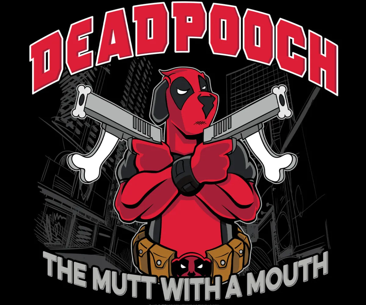 Big Dogs Humor|Parody|Deadpooch T-shirt