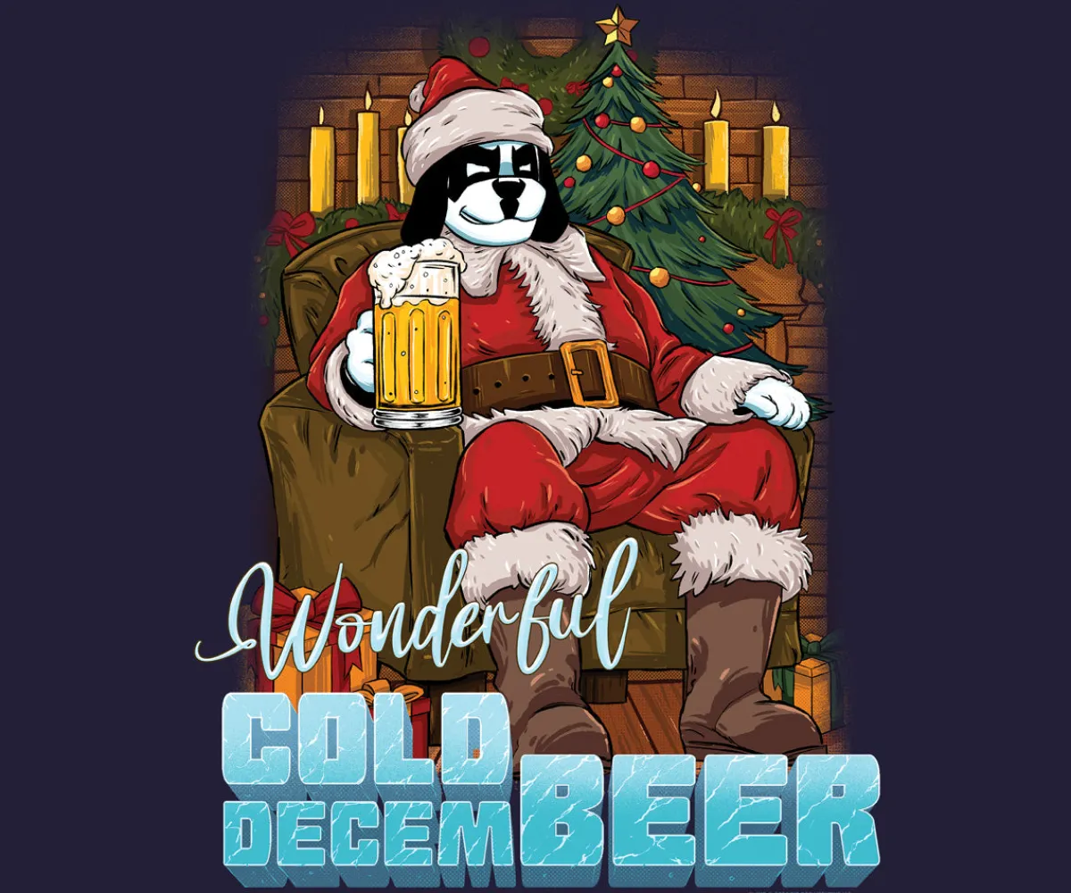 Big Dogs Food & Drink|DecemBEER T-shirt