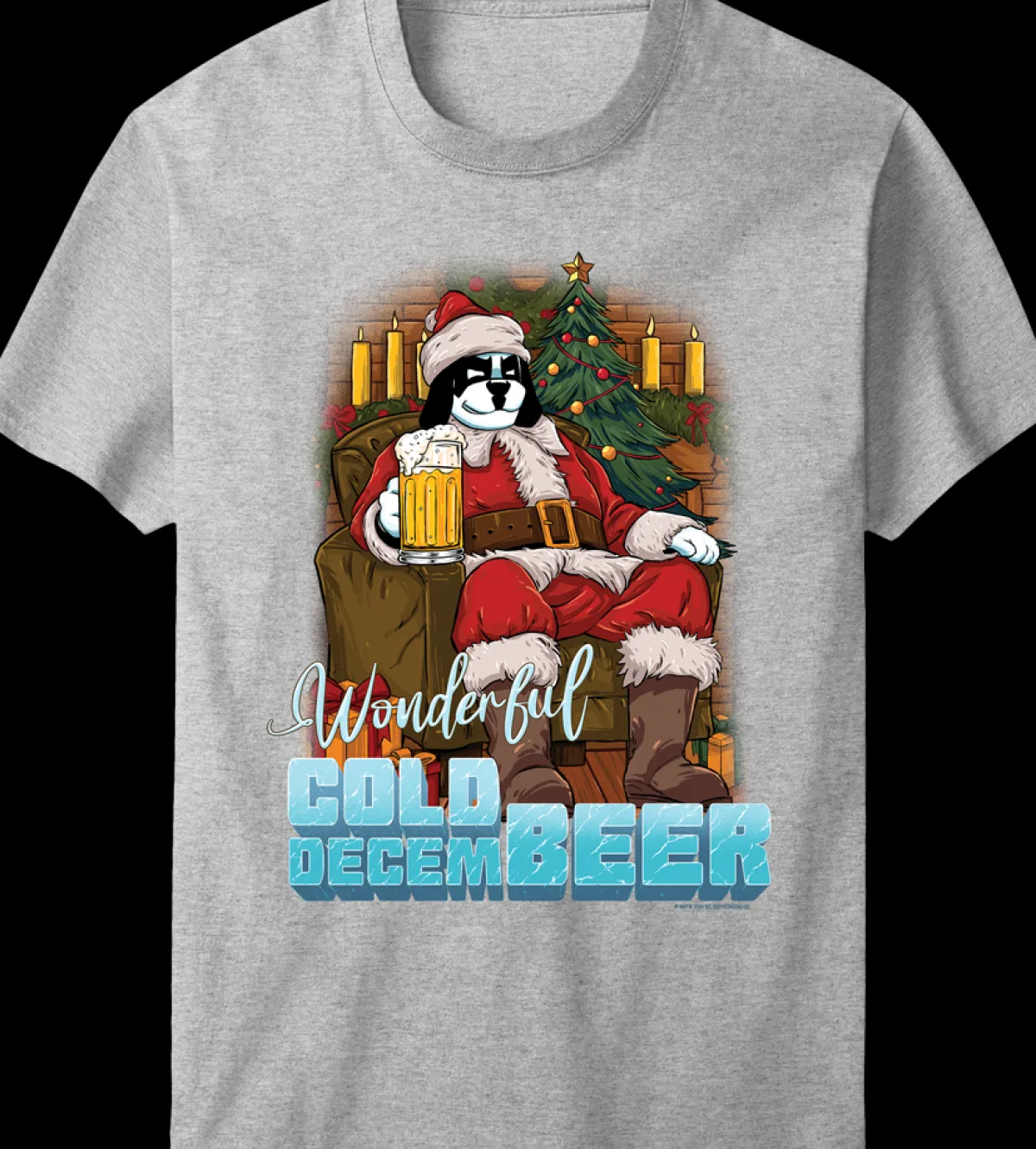 Big Dogs Food & Drink|DecemBEER T-shirt