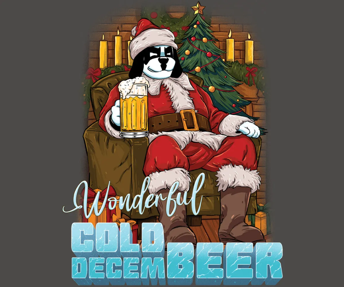 Big Dogs Food & Drink|DecemBEER T-shirt