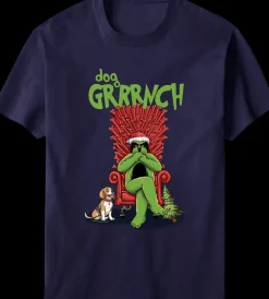 Big Dogs Holiday|Dog Grrrinch T-shirt