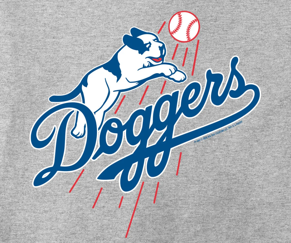 Big Dogs Sports|Parody|Doggers Baseball T-shirt