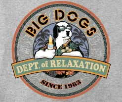 Big Dogs Dept Of Relaxation|Dor Chillin Badge T-shirt