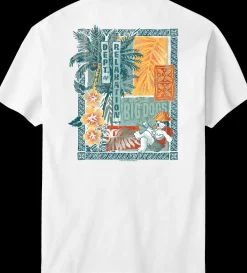 Big Dogs Dept Of Relaxation|DOR Palm Collage T-Shirt
