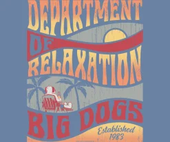 Big Dogs Dept Of Relaxation|DOR Wave T-Shirt