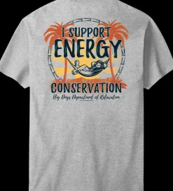 Big Dogs Humor|Energy Conservation T-Shirt