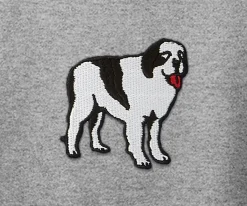 Big Dogs French Terry Fleece Hoodies|French Terry Fleece Embroidered Hoodie