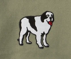 Big Dogs French Terry Fleece Hoodies|French Terry Fleece Embroidered Hoodie