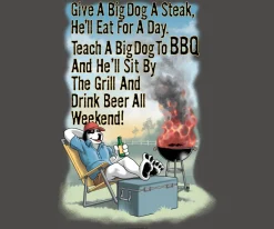 Big Dogs Food & Drink|Give A Bd A Steak T-Shirt