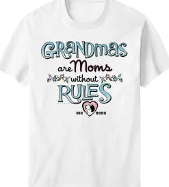 Women Big Dogs Women's Tees|Grandmas Rules