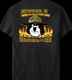 Big Dogs Food & Drink|Humor|Grill Sergeant T-Shirt