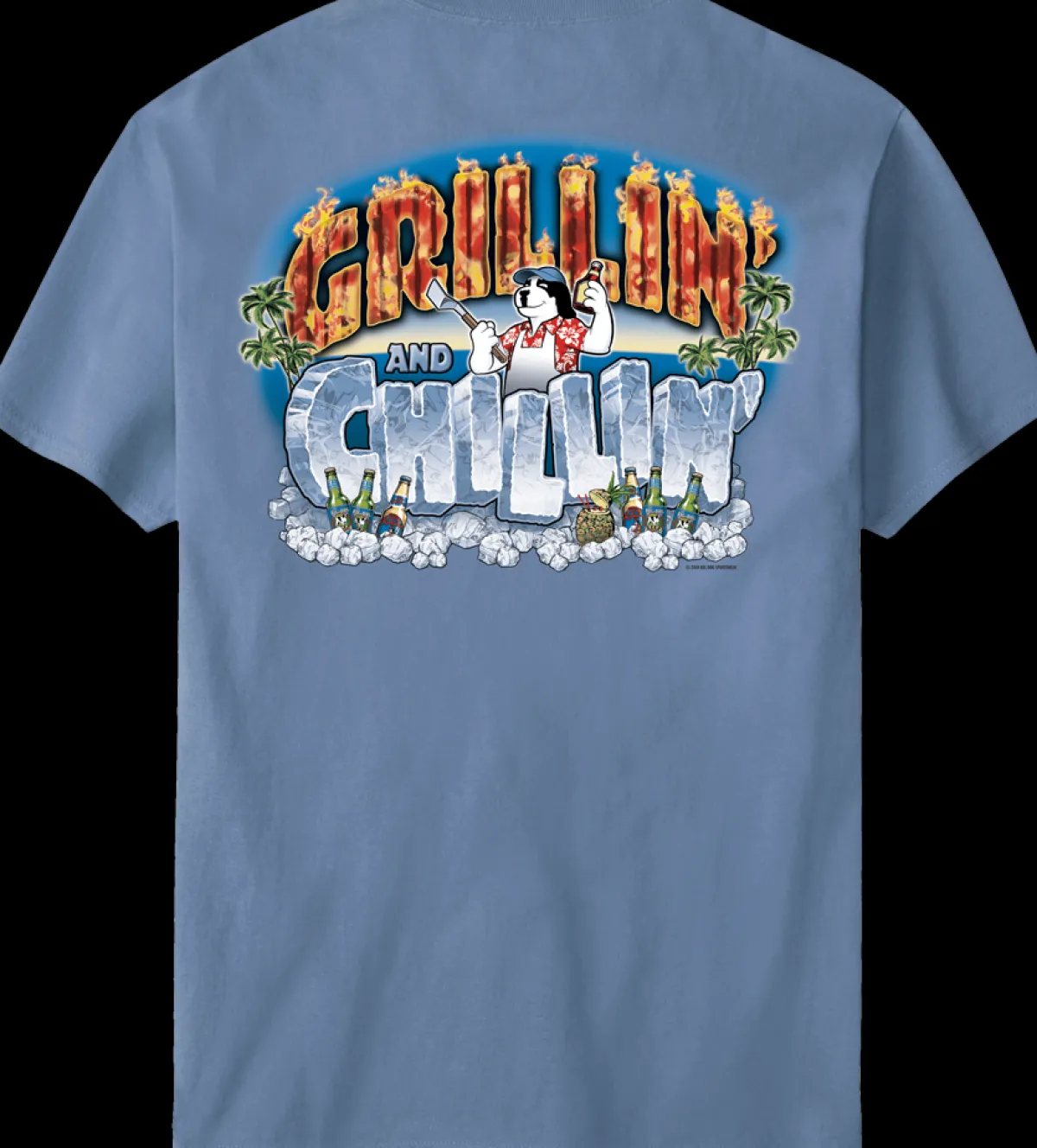 Big Dogs Food & Drink|Grillin Chillin T-Shirt