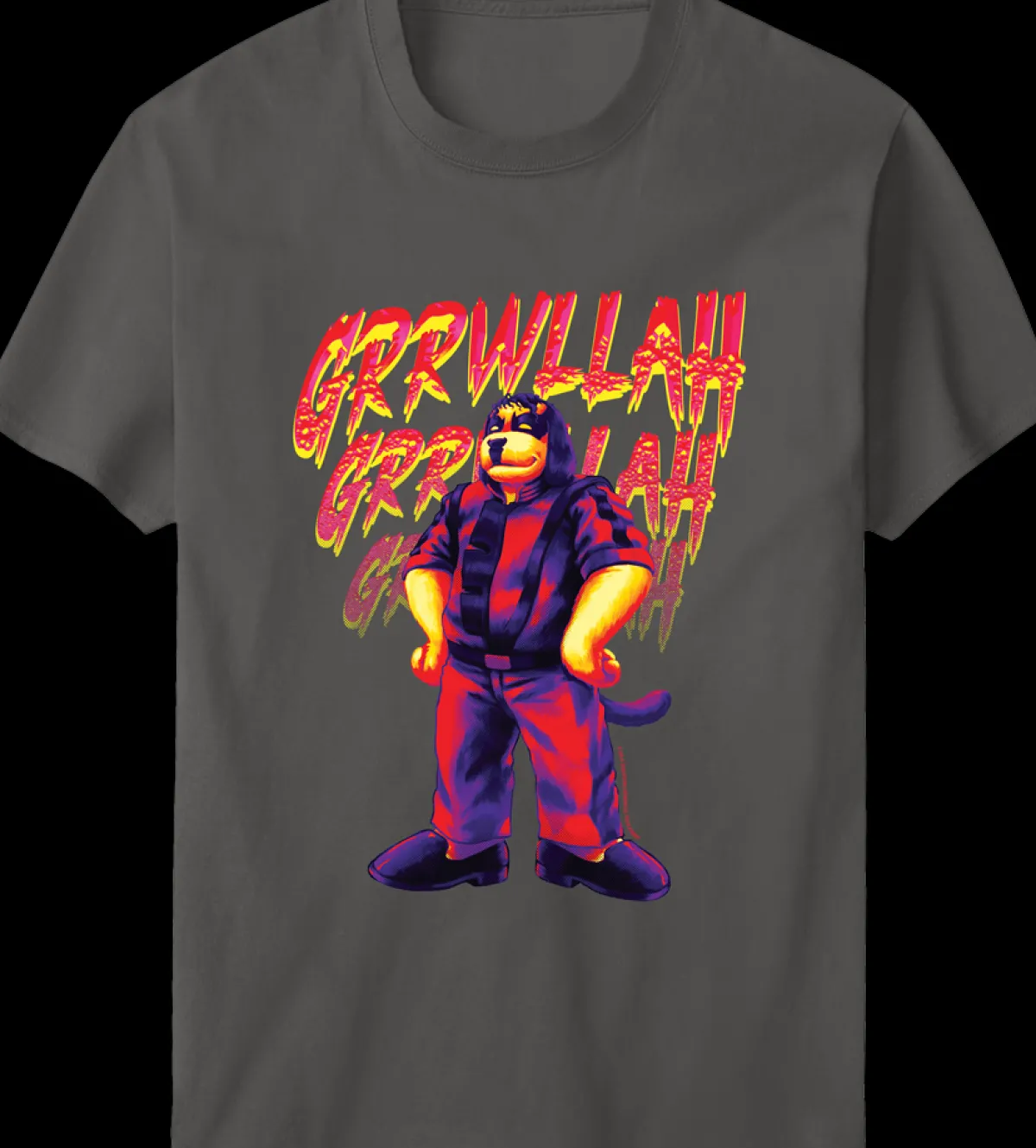 Big Dogs Parody|Grrwllah T-shirt