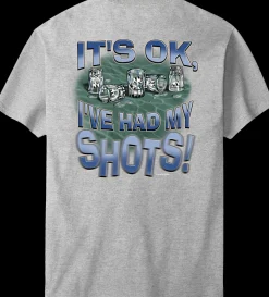 Big Dogs Food & Drink|Had My Shots T-Shirt