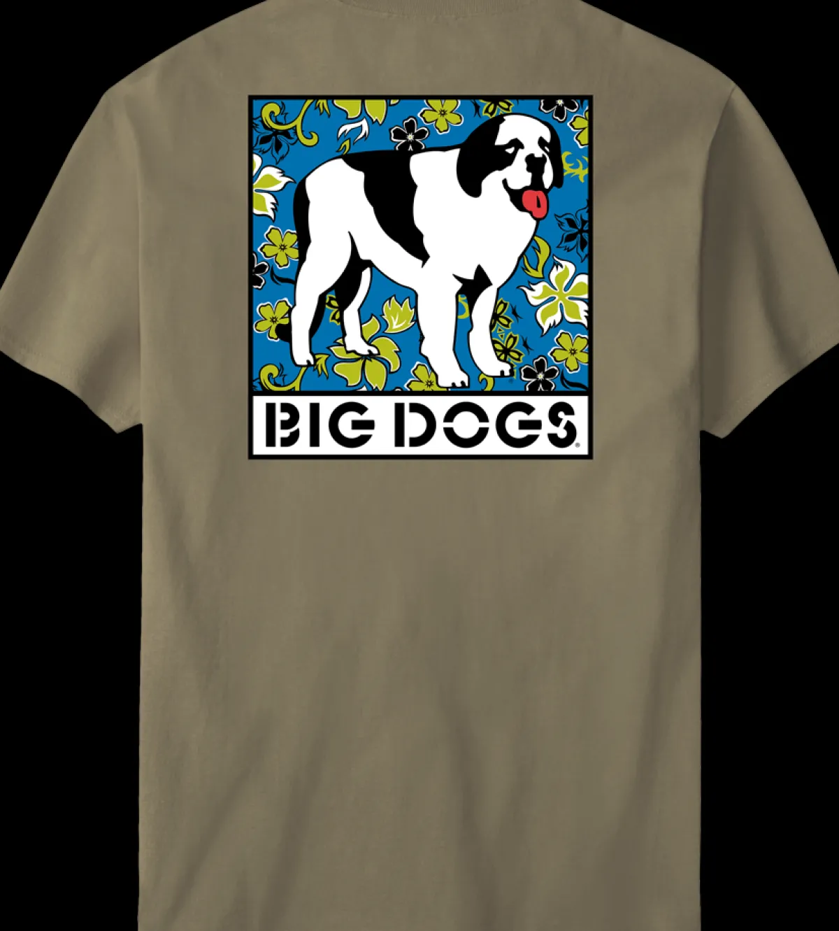 Big Dogs Logo Tees|Hibiscus Logo T-shirt