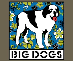 Big Dogs Logo Tees|Hibiscus Logo T-shirt